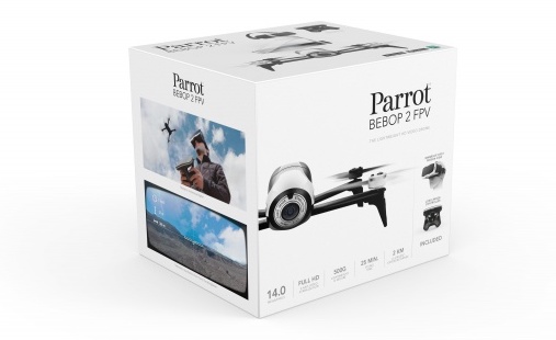bebop2 fpv packaging