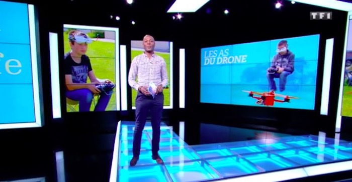 Reportage Sept à huit Life "Les as du drone"