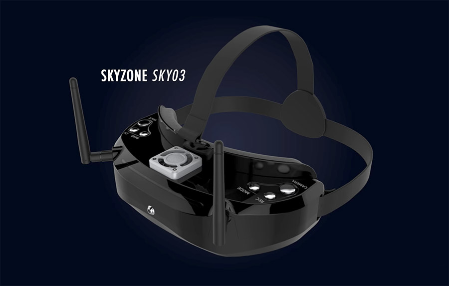 SkyZone SKY03 FPV Goggles