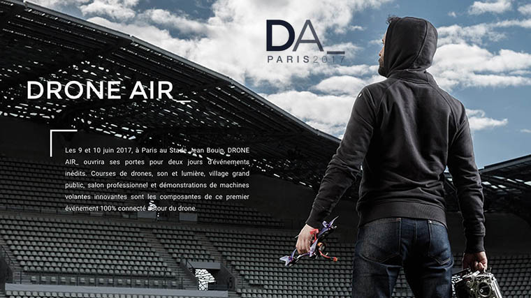 drone Air Paris Paris 9 juin 2017 - Course de FPV Racing