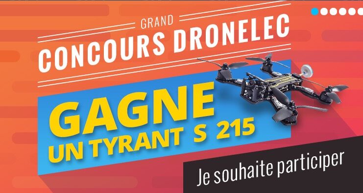 JEU CONCOURS Dronelec - Diatone TyrantS - 215 PNF