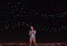 Lady Gaga + drones Intel au Superbowl Lady Gaga + drones Intel au Superbowl