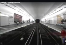 Un nano drone FPV dans le métro parisien drone paris metro subway - Hackerloop 2017