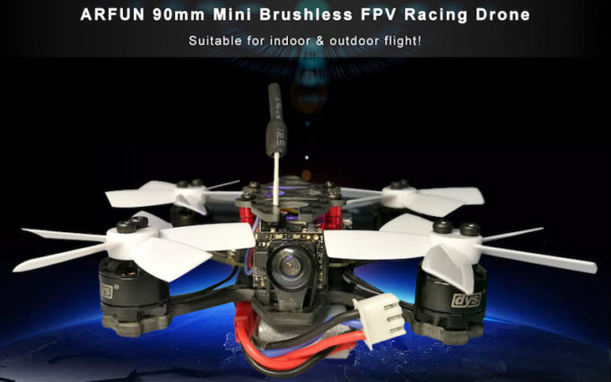 ARFUN 90mm Mini Brushless FPV Racing Drone