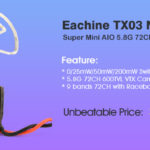 pro Eachine TX03 FPV Camera