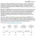 histoire zerotech