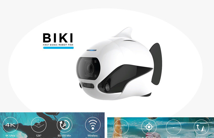 BIKI : Le drone Poisson 4K