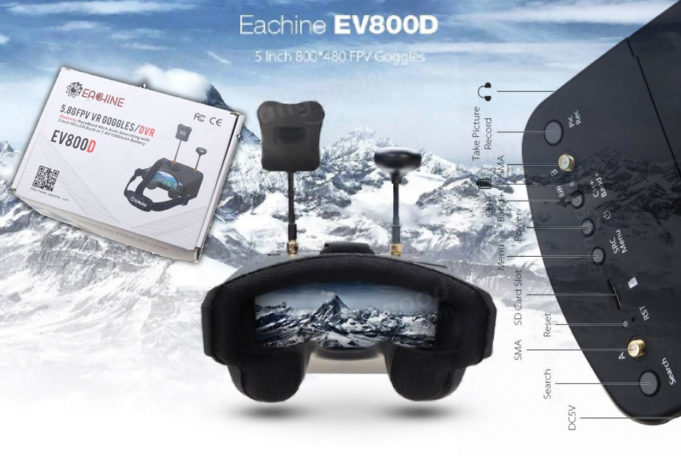 Eachine EV800D DVR Diversity FPV