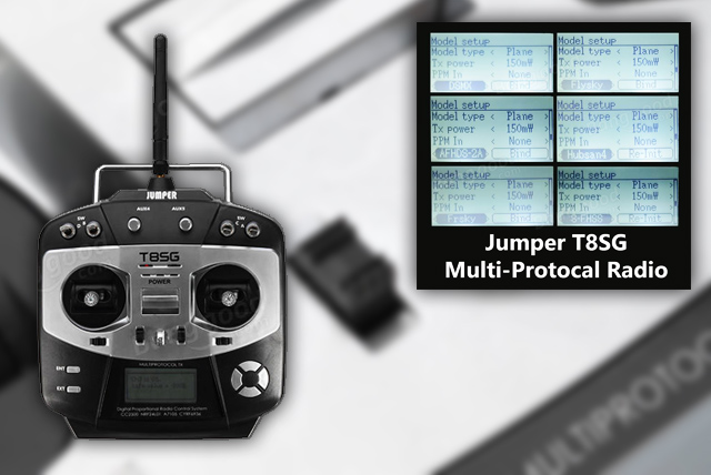 Jumper T8SG Multi Protocol radiocommande