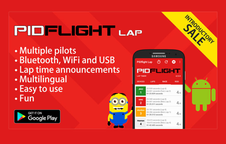 PIDflight : MULTIPLE PILOTS LAP TIMING