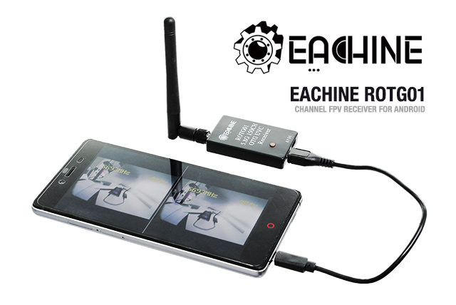 Eachine OTG FPV Receiver Video Drones Racing ROTG01 Eachine OTG FPV Receiver Video Drones Racing ROTG01
