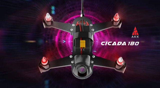 AKK LitisRC Cicada 180 FPV Racing Drone