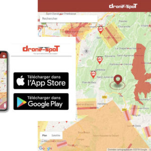 Application mobile DRONE-SPOT.tech Android iOs