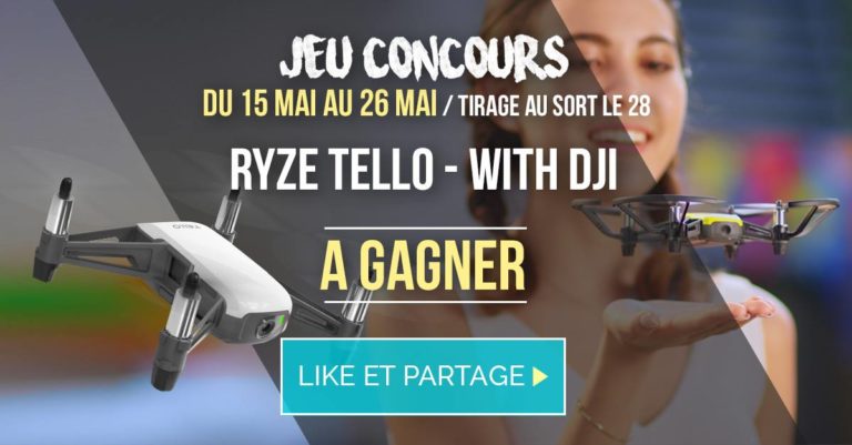 Un Ryze Tello à gagner