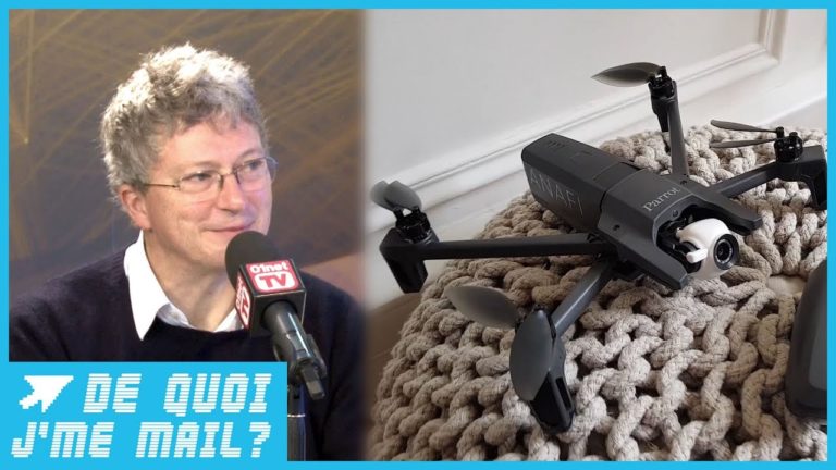 Henri Seydoux présente Anafi le nouveau quad de Parrot sur DQJMM