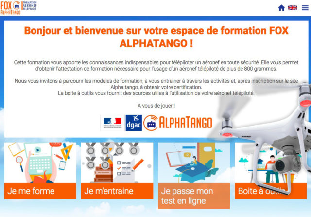 FOX ALPHATANGO FOX ALPHATANGO formation drone