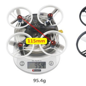KINGKONG-LDARC-ET110-V2-ET115-V2-ET125-V2-FPV-taille-poid