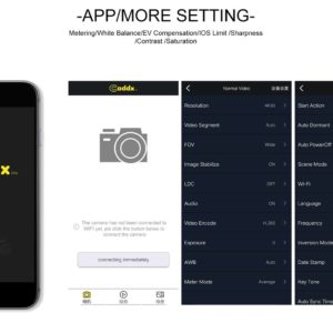 Caddx Tarsier 4K – app android ios
