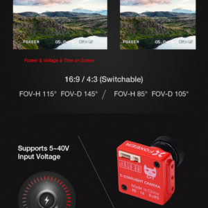 Foxeer Cat Super Starlight FPV Camera – 5