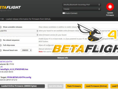 Betaflight configurator 10