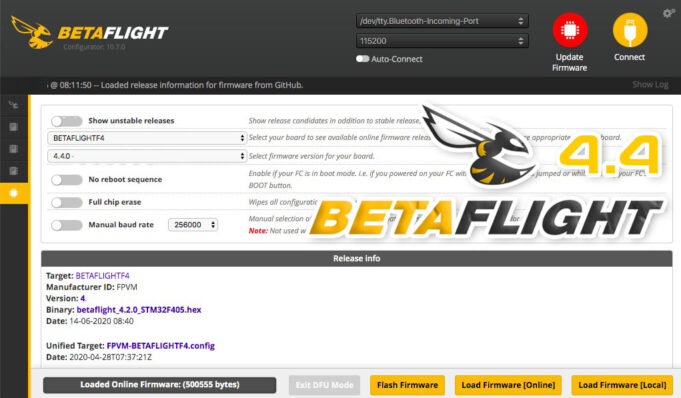 Betaflight 4.4