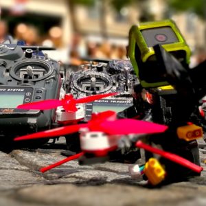 Photo drone racer FPV