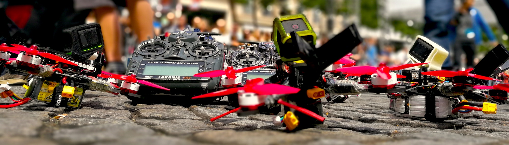 Photo drone racer FPV