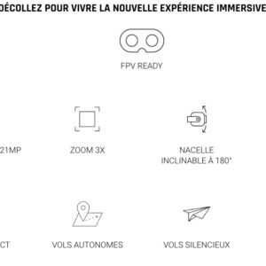 parrot anafi fpv caracteristique
