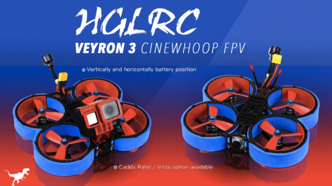 HGLRC Veyron 3 Cinewhoop FPV