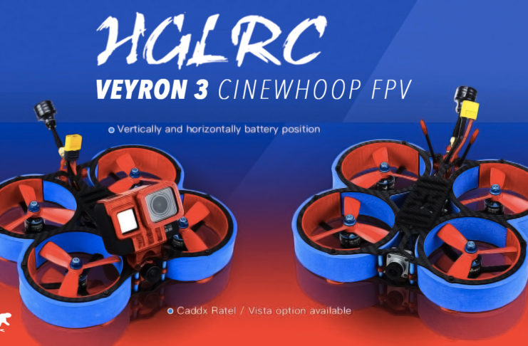 HGLRC Veyron 3 Cinewhoop FPV