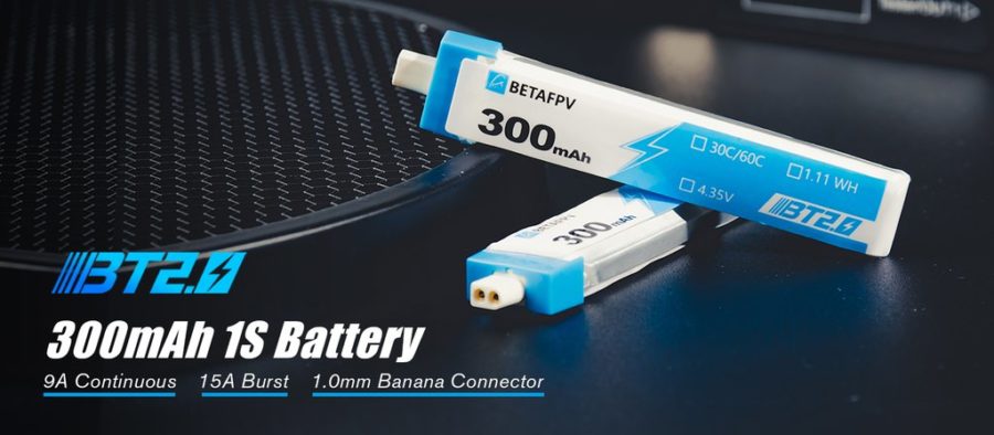 BETAFPV 1S 300mAh battery