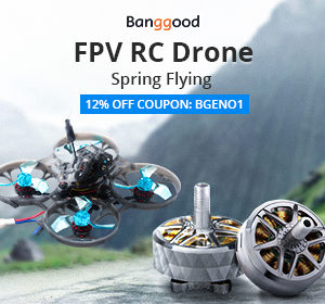 Banggood coupon – FPV RC Drone Spring Flying
