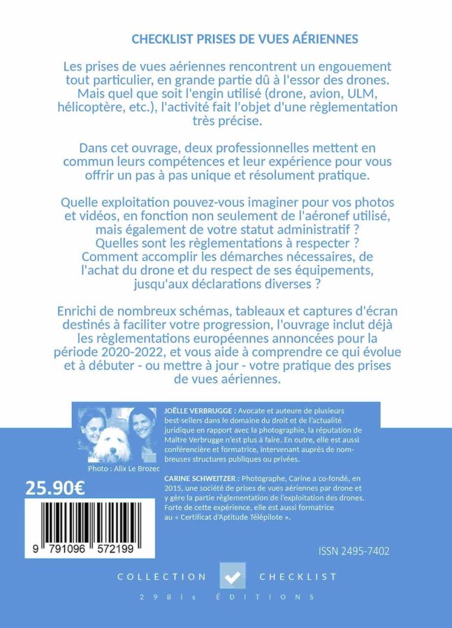 CHECKLIST Prises de Vues Aériennes fin du livre