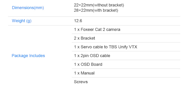 Foxeer Cat 2 Mini