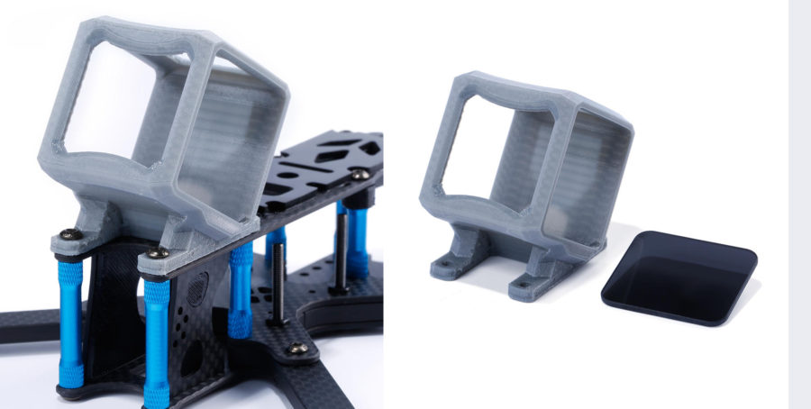 support de caméra pour Gopro Hero 4:5 Session TPU_files - filtre UV