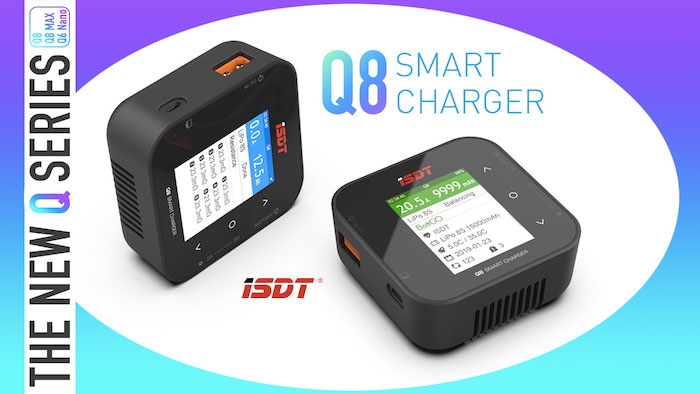 ISDT Q8 Smart Charger Lipo FPV