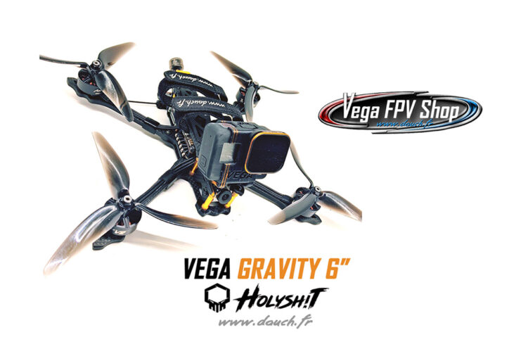 VEGA GRAVITY 6 HOLYSHIT LUXURY FPV FREESTYLE FRAME