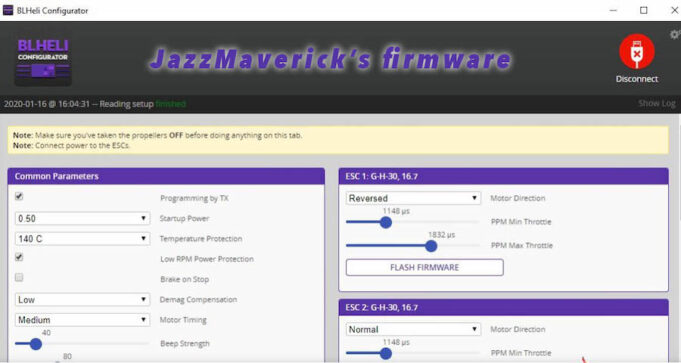 BLHeli Configurator 1.2.0 Jazzmaverick