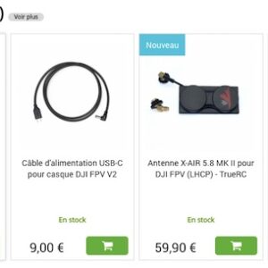 DJI FPV Combo accessoires