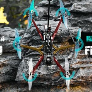 HEXplorer Analog LR 4 4s Hexa-Copter FPV cruising freestyle
