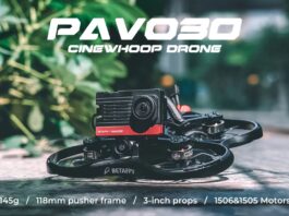 betafpv Pavo30 cinewhoop drone fpv
