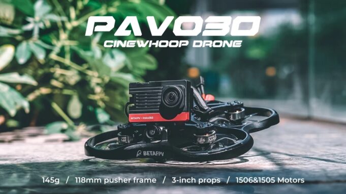 betafpv Pavo30 cinewhoop drone fpv