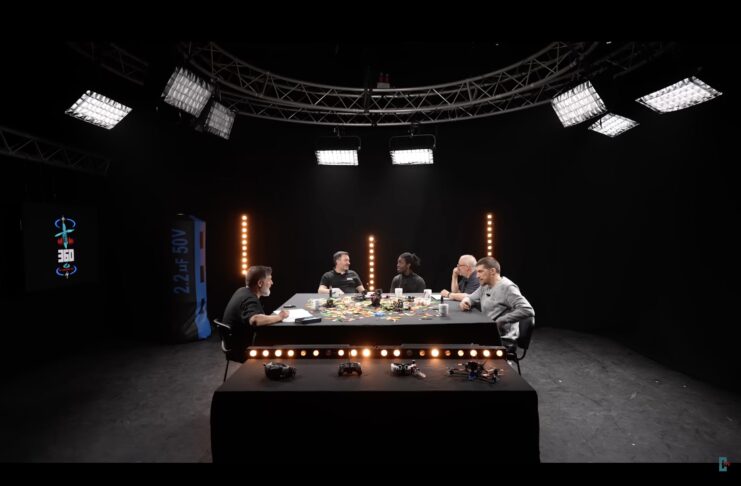 1er TalkShow FPV avec 5 profils différents