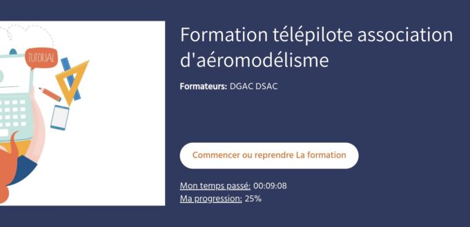 Formation officielle pour association de Drone