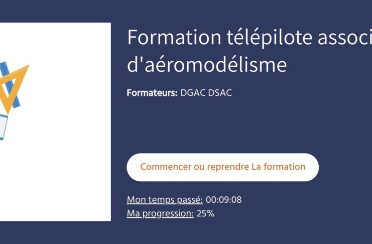 Formation officielle pour association de Drone
