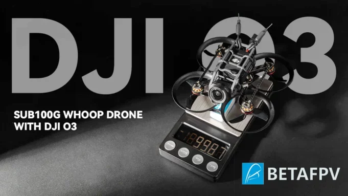 Le plus petit cinewhoop 100g DJI O3 en Beta Test