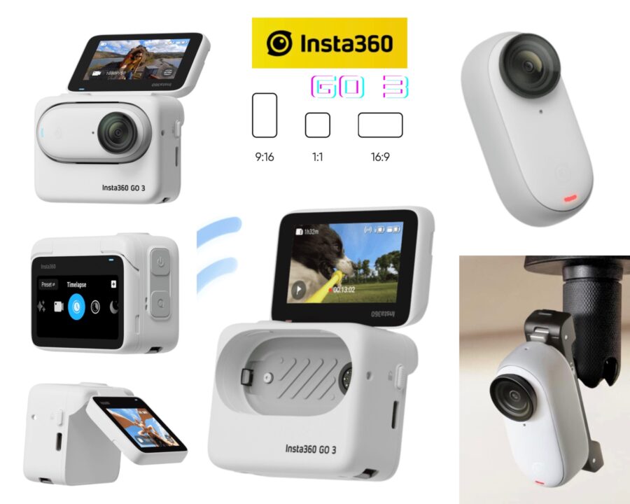 Insta360 Go3 2.7k Drone FPV