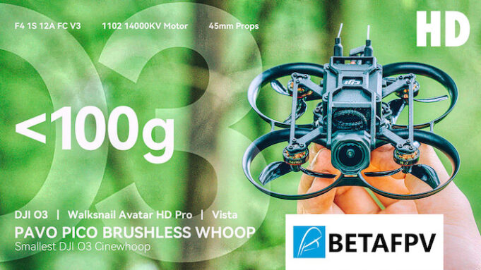 BetaFPV Pavo Pico Brushless Whoop FPV Drone Light