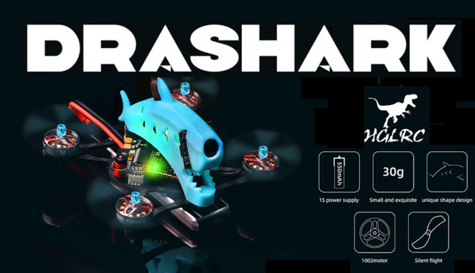 HGLRC Drashark 1.6-inch Toothpick Fpv