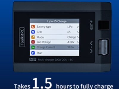 ToolkitRC M8P Charger lipo FPV drones charge speed